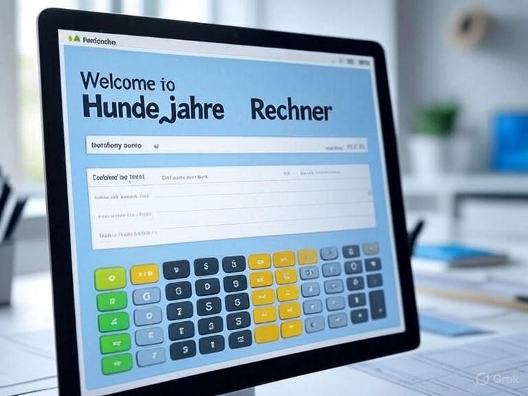 Hundejahre Rechner für präzise Berechnung des Hundealters in Menschenjahren